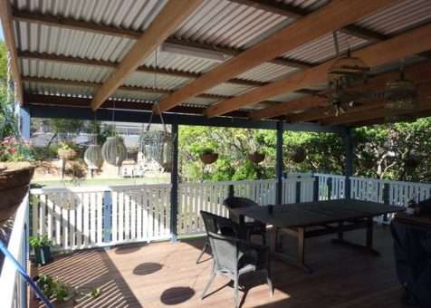 deck-and-patio-roofing – not insulated Diamond Patios Brisbane