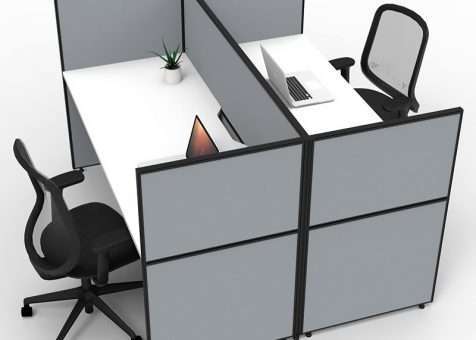 Serene-Screen-Hung-2-Back-to-Back-Desks-Natural-White-Tops-Grey-Screen-Dividers